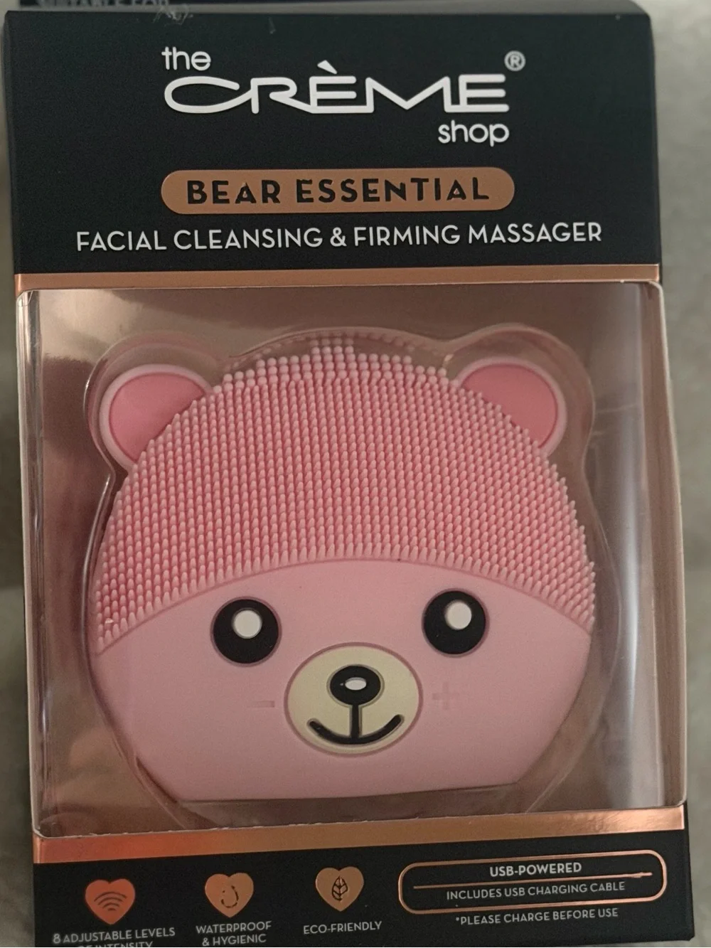The Crème Shop Bear Essential Facial Cleansing and Firming Massager